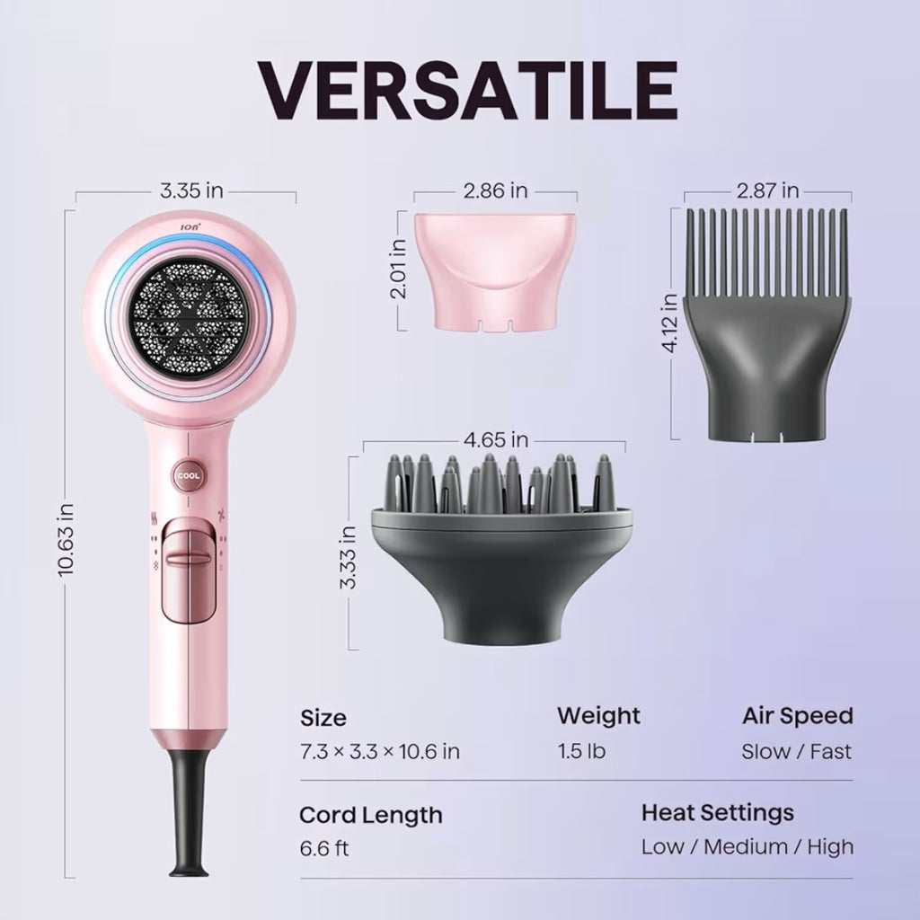 Wavytalk Hair Dryer with Diffuser