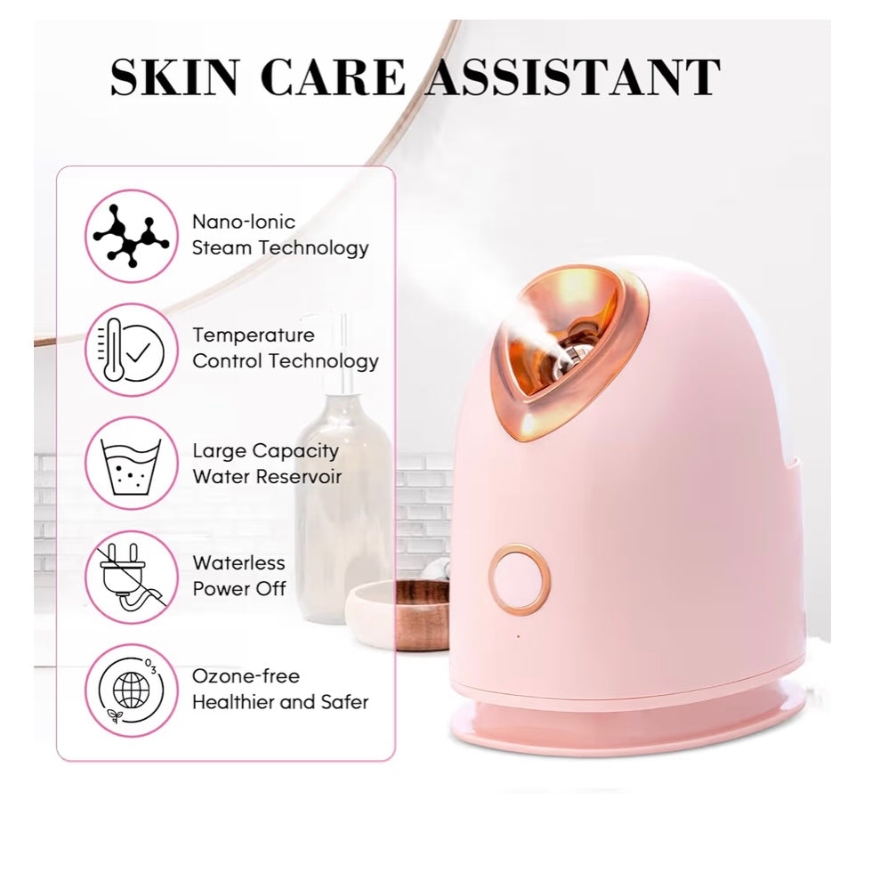 Facial Steamer Spa Kit with 17 Skin Care Tools