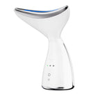 Face & Neck Massager with LED Light Therapy