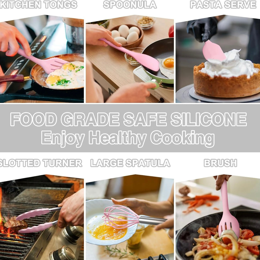 Cooking Utensils Set (Silicone)