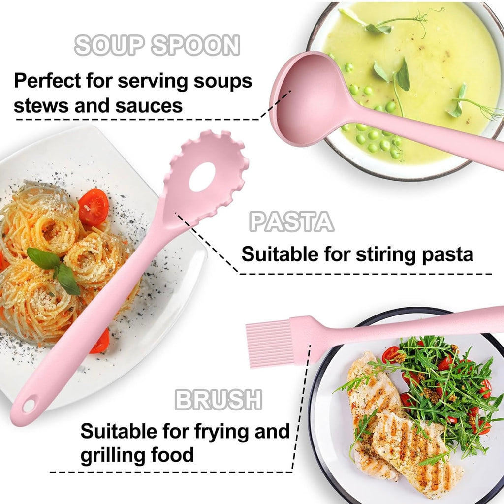 Cooking Utensils Set (Silicone)