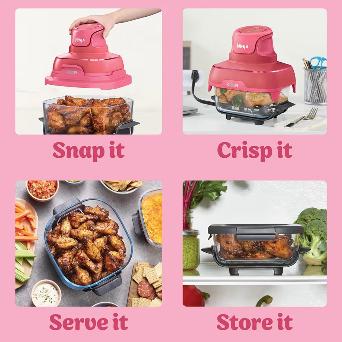 Ninja Crispi - 4-in-1 Portable Cooking System
