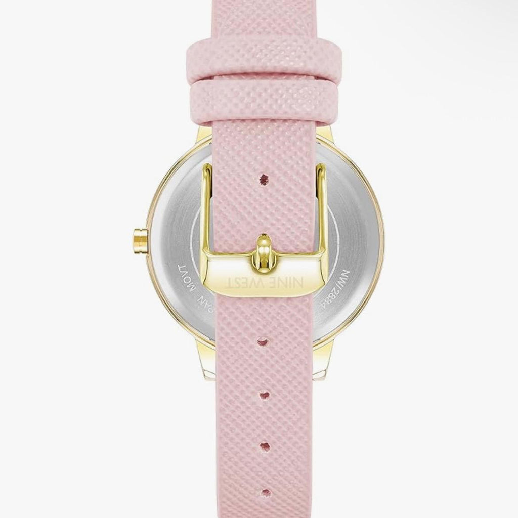 Nine West Women's Floral Dial Strap Watch