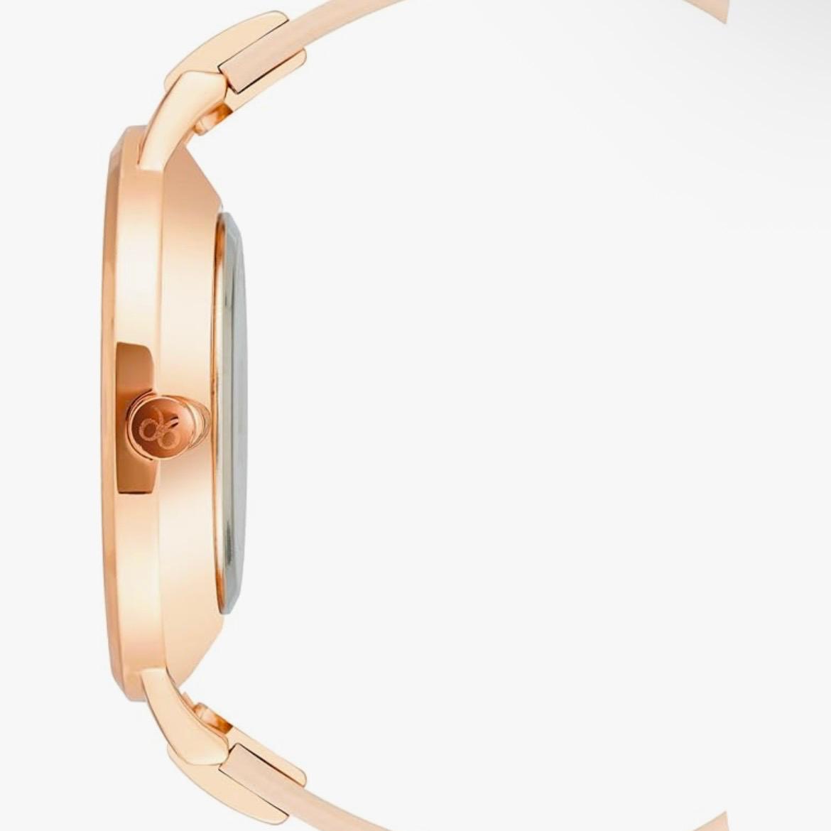 Nine West Women's Floral Dial Smooth Strap Watch