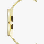 Nine West Women's Mesh Bracelet Watch, Gold/Pink