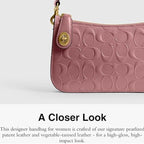 COACH womens Penn Shoulder Bag in Signature Leather